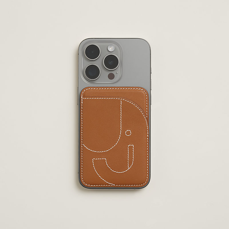 ■【 HERMES 】MagSafe カード ホルダー  Elephant Elephant